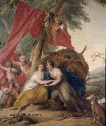 Jacob de Wit, Jupiter disguised as Diana